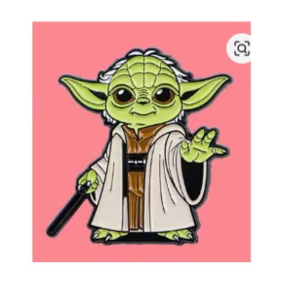 STAR WARS "Yoda" Enamel Trading Pin (BRAND NEW & SO CUTE!) - Picture 1 of 3